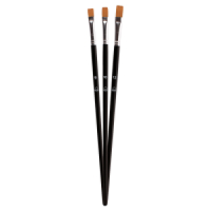 HOME CREATION K&uuml;nstler Pinsel-Set, Eckig