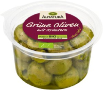 Gr&uuml;ne Oliven mit Kr&auml;utern 2.99&nbsp;&euro;