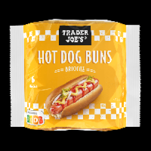 TRADER JOE&rsquo;S Brioche-Hot-Dog-Buns