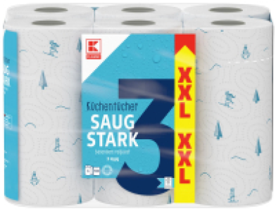 Kaufland  K-CLASSIC K&uuml;chent&uuml;cher Saugstark XXL