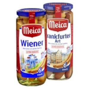 Meica Wiener, Frankfurter Art oder Geflügel-Würstchen