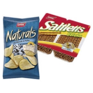 Naturals Chips oder Saltletts Salzstangen