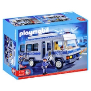 Polizei-Mannschaftswagen
