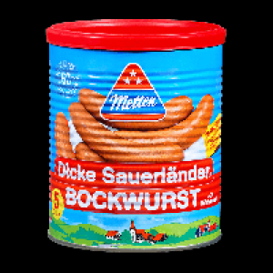 METTEN Dicke Sauerl&auml;nder Bockwurst