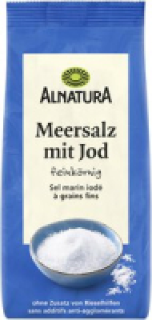 Alnatura Meersalz mit Jod