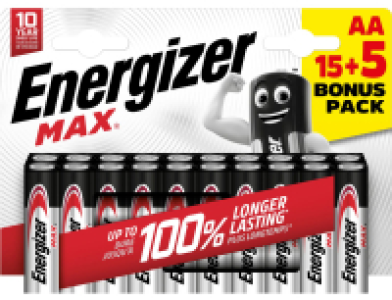 ENERGIZER Batterien AA oder AAA Max