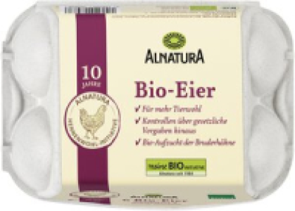 Alnatura Bruderhahn Eier 6er
