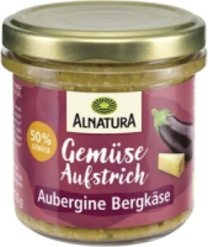 Alnatura Gem&uuml;seaufstrich Aubergine-Bergk&auml;se