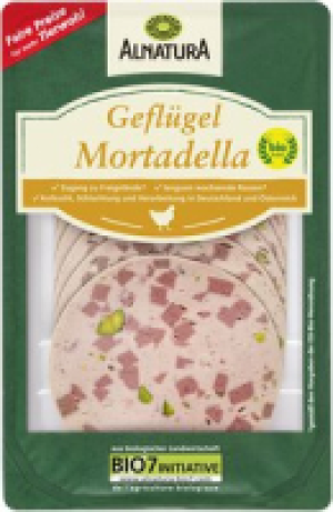 Alnatura Alnatura Gefl&uuml;gel-Mortadella mit Pistazien