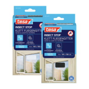 TESA Fliegengitter f&uuml;r Fenster ca. 1,3 x 1,5 m