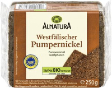 Alnatura Westf&auml;lischer Pumpernickel
