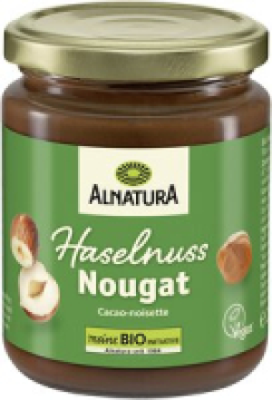 Alnatura Haselnuss-Nougat-Creme, vegane Rezeptur