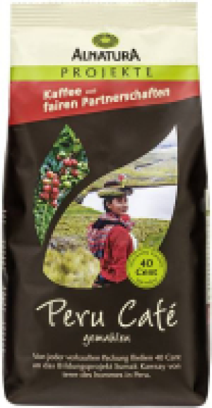 Alnatura Projekte Peru Caf&eacute; gemahlen
