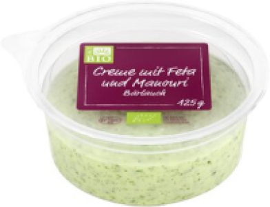24/7 Bio Creme mit Feta und Manouri, Sorte B&auml;rlauch
