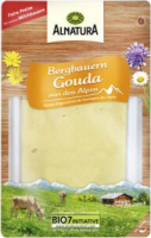 Alnatura Alnatura Bergbauern-Gouda in Scheiben