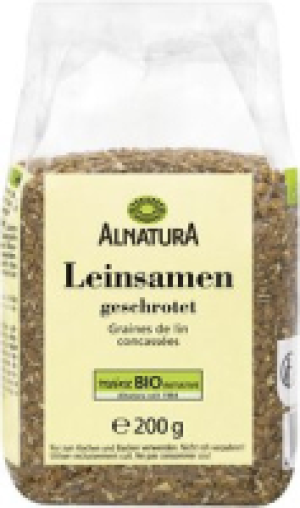 Alnatura Leinsamen geschrotet