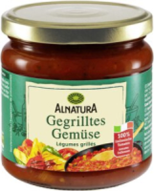 Alnatura Tomatensauce Gegrilltes Gem&uuml;se
