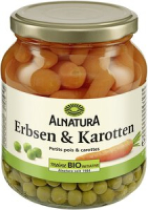 Alnatura Erbsen und Karotten (Glas)