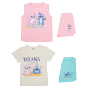 Kinder-Shorty-Pyjama Stitch