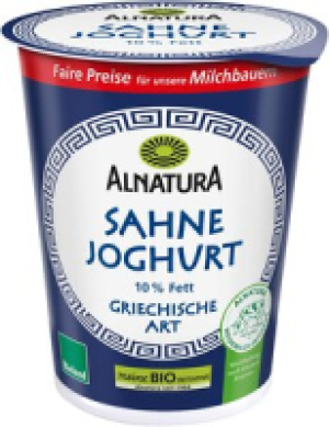 Alnatura Weidemilch-Sahnejoghurt Griechische Art