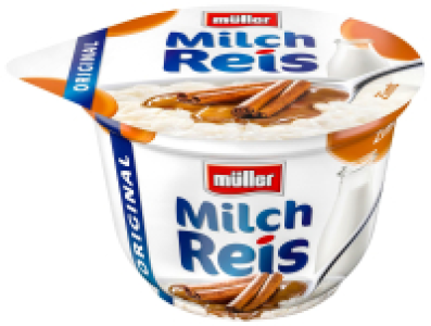 M&Uuml;LLER Milchreis, Kokosmilch-Reis oder Grie&szlig;pudding