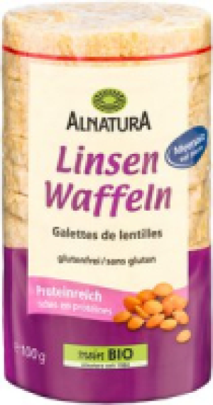 Alnatura Alnatura Linsenwaffeln mit Meersalz