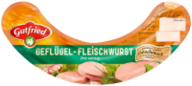 GUTFRIED Gefl&uuml;gel- oder H&auml;hnchen- Fleischwurst