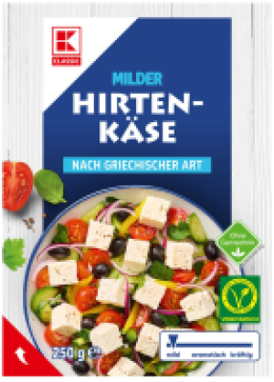 Kaufland  K-CLASSIC Hirtenk&auml;se, 45 % Fett i. Tr.