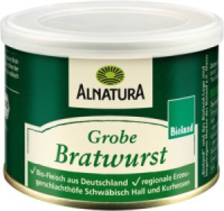 Alnatura Grobe Bratwurst