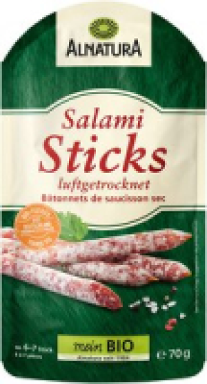 Alnatura Salami-Sticks luftgetrocknet