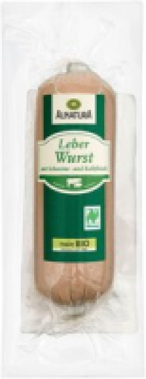 Alnatura Leberwurst mit Schweine- und Kalbfleisch