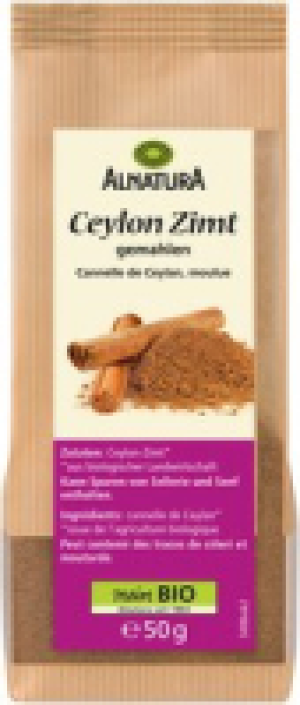 Alnatura Ceylon-Zimt
