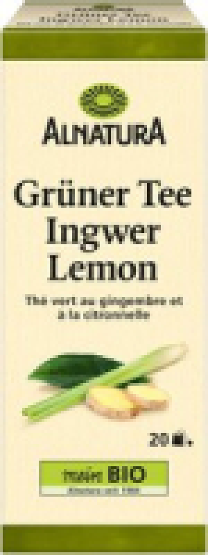 Alnatura Alnatura Gr&uuml;ner Tee Ingwer-Lemon