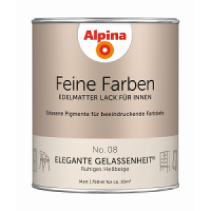 Alpina Feine Farben Elegante Gelassenheit hellbeige matt 750 ml