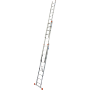 Toom Baumarkt Krause Vielzweckleiter mit Treppenfunktion Tribilo 3 x 10 Sprossen