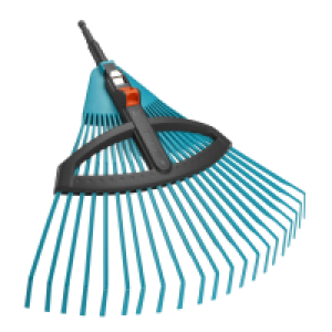 Gardena F&auml;cherbesen Combisystem verstellbar 35-52 cm