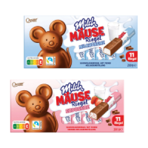 CHOCEUR Milchm&auml;use-Riegel