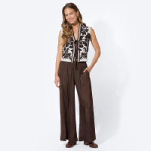 Damen-Hose mit Crincle-Struktur