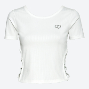 NKD  Damen-Funktions-T-Shirt mit Schn&uuml;rung