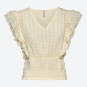 Damen-Bluse mit Herz-Struktur