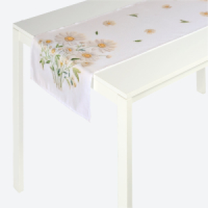 Tischl&auml;ufer mit Blumen-Motiv, ca. 40x140 cm 2.49&nbsp;&euro;