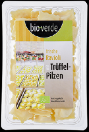 bio-verde Frische Ravioli mit Tr&uuml;ffel-Pilzen