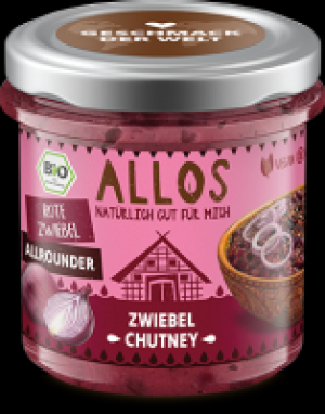Ebl Naturkost  Allos Zwiebel Chutney Brotaufstrich
