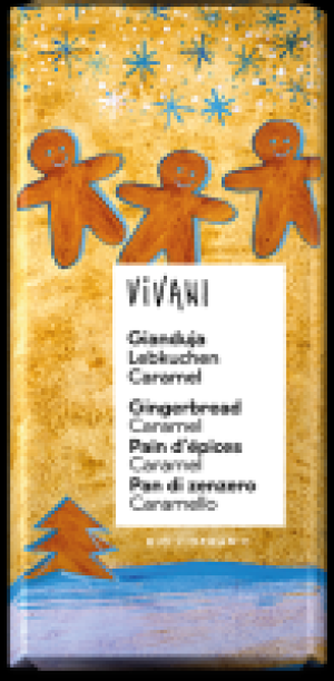 Vivani Gianduja Lebkuchen Caramel Winterschokolade