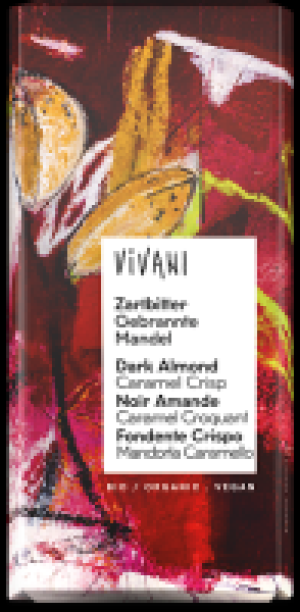 Vivani Zartbitter Gebrannte Mandel Schokolade