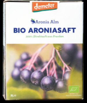 Aronia Alm Aronia-Saft, 3,0-l-Bag-in-Box, 100 % Direktsaft