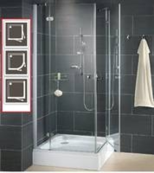Duschkabinenserie WINGA , Runddusche