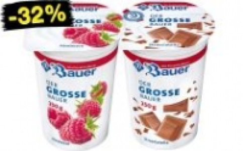 Bauer Fruchtjoghurt 0.44 €
