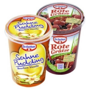 Dr. Oetker Sahnepudding oder Grütze