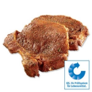 Frisches Grillkotelett, gewürzt oder Minutenkotelett